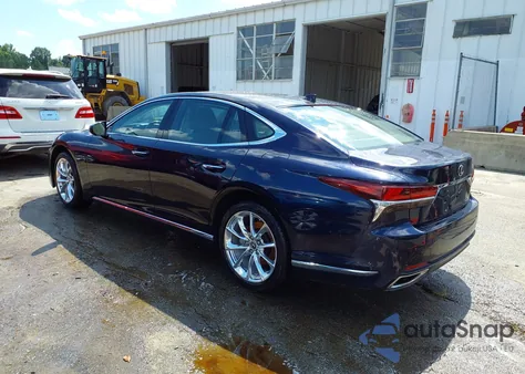 2018 Lexus Ls 500 z USA, uszkodzony, nr VIN JTHB5LFF1J5003175